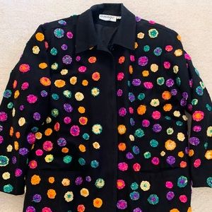 Anage ladies multi colored jacket
